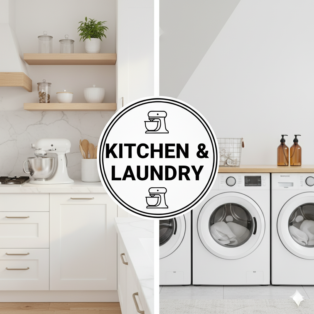 Kitchen & laundry
