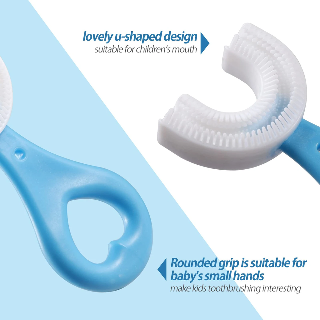 360° U-Shaped Baby Toothbrush