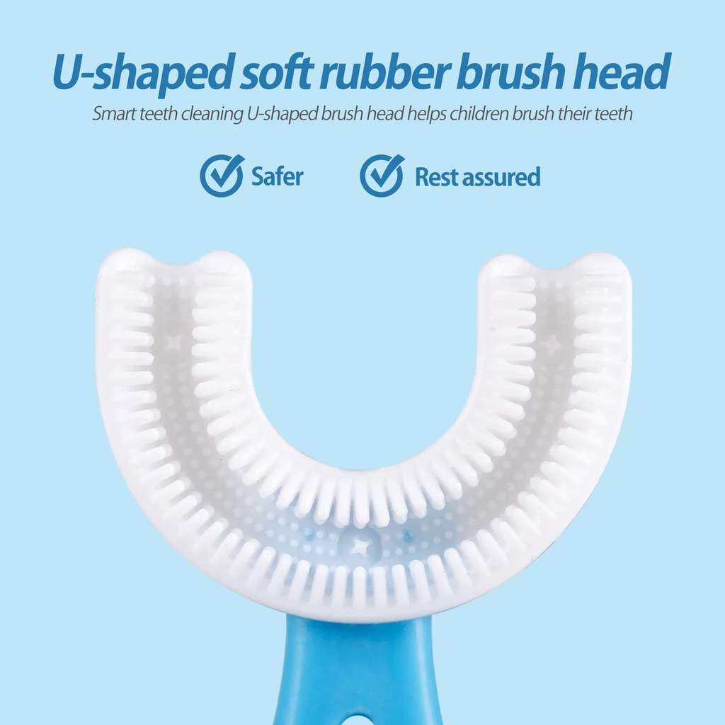 360° U-Shaped Baby Toothbrush