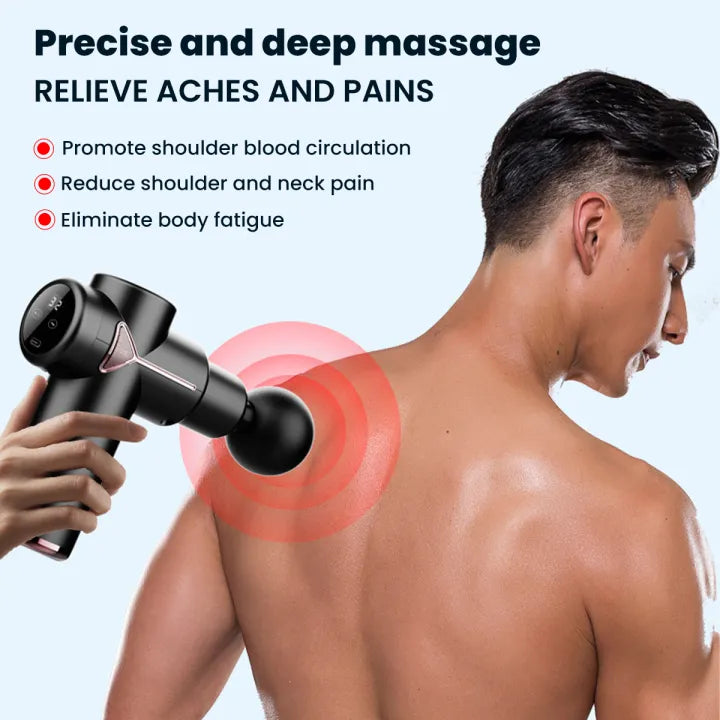 4 in 1 Multi-Function Vibration Massage Gun