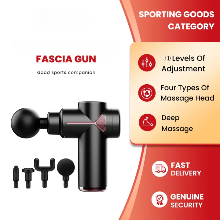 4 in 1 Multi-Function Vibration Massage Gun