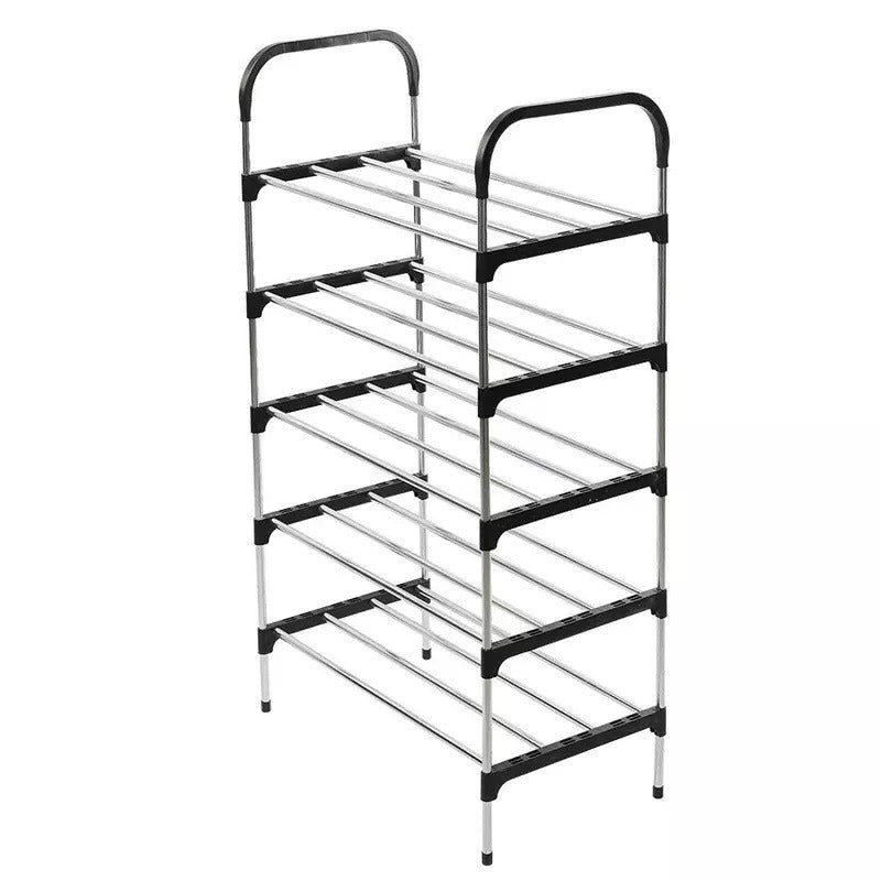 5 Layer Stainless Steel Layer Shoe Rack