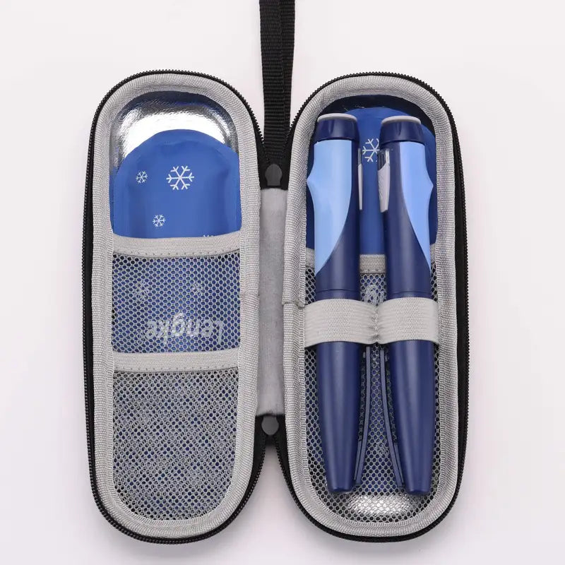 1/2 Set Insulin Pen Cooling Travel Box