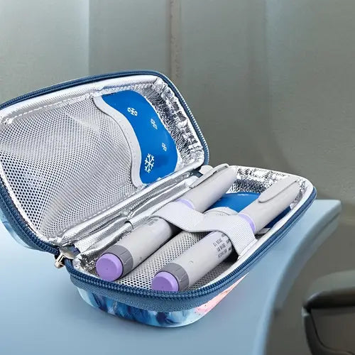 1/2 Set Insulin Pen Cooling Travel Box