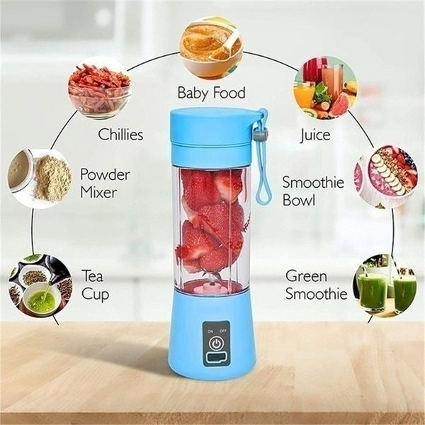 Mini Juicer Blender Portable Rechargeable.