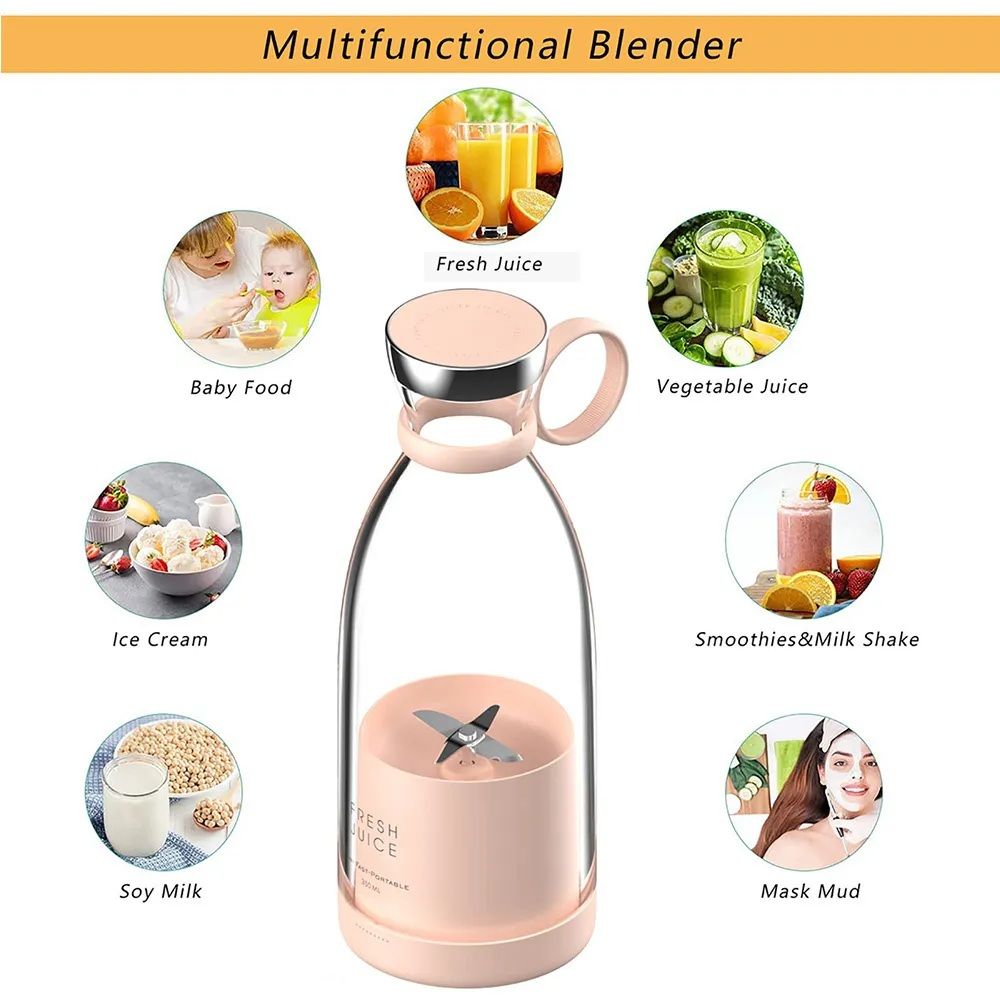 mini juicer blender bottle