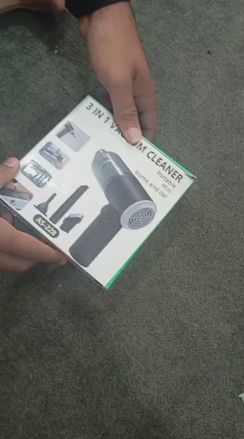 3 in 1 Portable Wireless Vacuum Cleaner